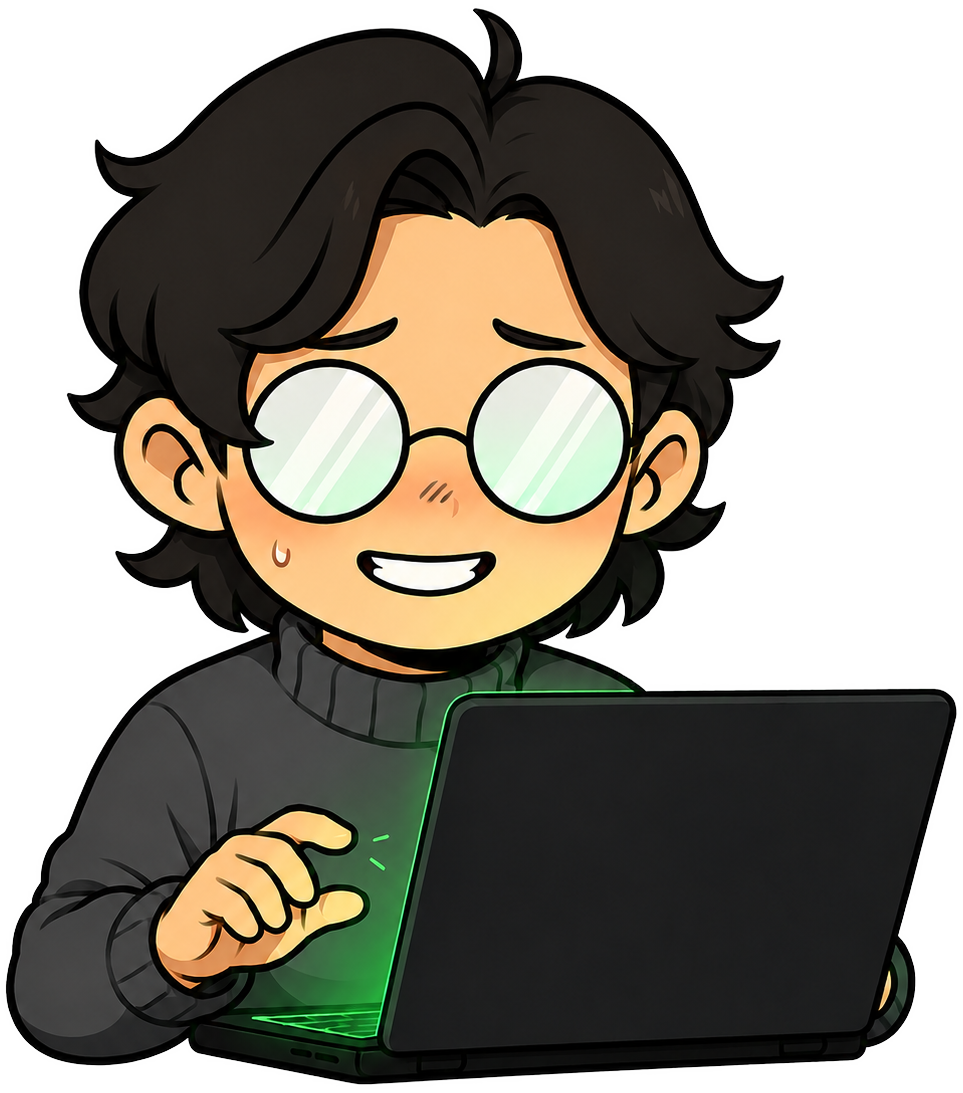 Otacon looking nervous